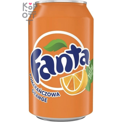 Напиток безалкогольный газированный с апельсином Fanta Orange, 330мл.