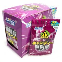 Кислая карамель "Attention" Sour Candy со вкусом Винограда