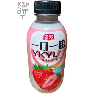 Молочный напиток YKYL с овсянкой, кокосом и вкусом Клубники, 420мл.