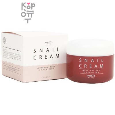 Med B Daily Snail Cream - Крем для лица с муцином улитки для ежедневного ухода 100мл.