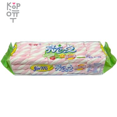 Маршмеллоу GinMe косичка, с фруктовым вкусом, 138гр. — Корейские товары для всей семьи(КорОпт)