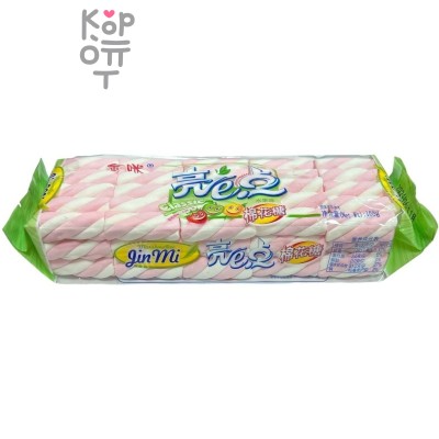 Маршмеллоу GinMe косичка, с фруктовым вкусом, 138гр.