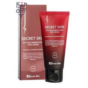 Secret Skin — Syn-Ake Wrinkleless Face Cream — Крем для лица со змеиным пептидом, 50 г