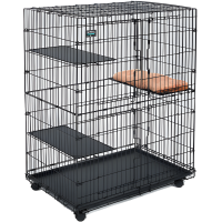MidWest Cat Playpens - Двухэтажная клетка для кошек, 91х60х128h см.