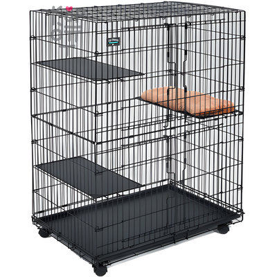 MidWest Cat Playpens - Двухэтажная клетка для кошек, 91х60х128h см.
