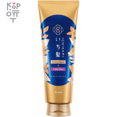 Ichikami Damage Repair &amp; Color Care Treatment - Бальзам восстанавливающий для поврежденных окрашенных волос, 230гр. — Корейские товары для всей семьи(КорОпт)