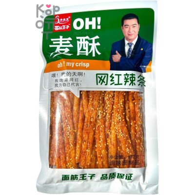 Снэк Yu Jin Foods OH! My Crisp Депутаты на выборах - Пряный пшеничный снек - Ох, Мой Хрустящий!, 172гр.