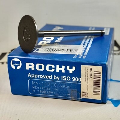 Клапан двигателя 4D35 впускной MA-113-0, IMB-0377 ME017145 49x137x9 ROCKY