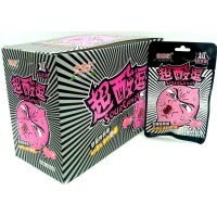 Леденцы супер кислые лимоны Sour Candy Hong Tai со вкусом Клубники