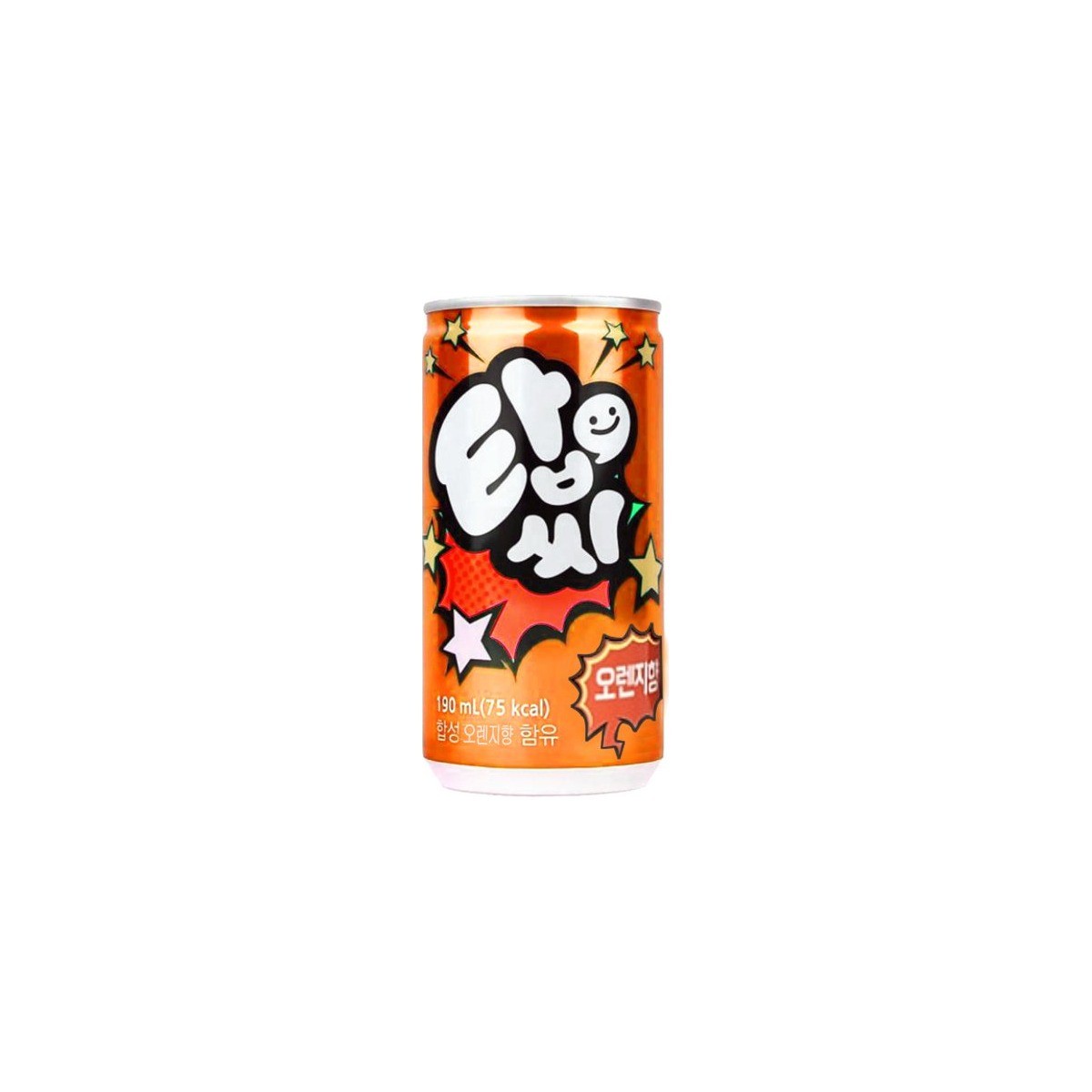 ILHWA TopCi Orange — Напиток газированный, со вкусом апельсина, 190 мл