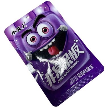 Желе фруктовое Мордочки со вкусом Винограда &mdash; Корейские товары для всей семьи(КорОпт)