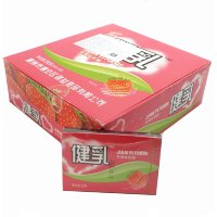 Жевательная конфета JianYi foods с фруктовым вкусом, со вкусом Клубники