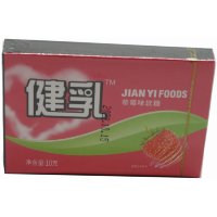 Жевательная конфета JianYi foods с фруктовым вкусом, со вкусом Клубники