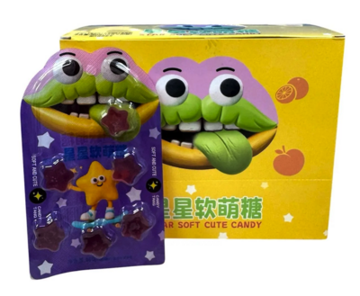 Конфетки Bole colorful candy набор мармелад Звездочка
