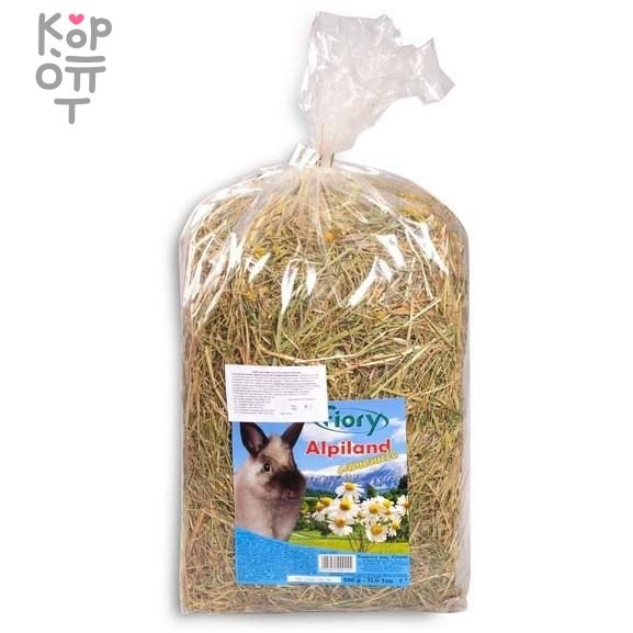 FIORY сено Альпийское Alpiland Camomile с ромашкой 500 г, купить с доставкой на дом фото 1 — Корейские товары для всей семьи(КорОпт)