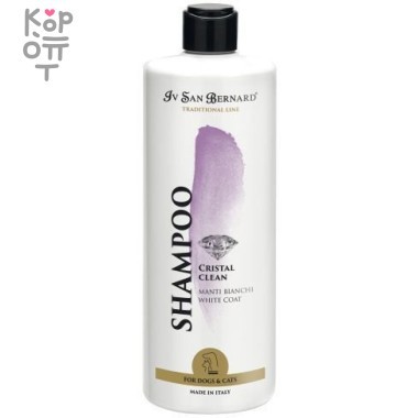 ISB Traditional Line Cristal Clean Шампунь для устранения желтизны шерсти 500 мл — Корейские товары для всей семьи(КорОпт)