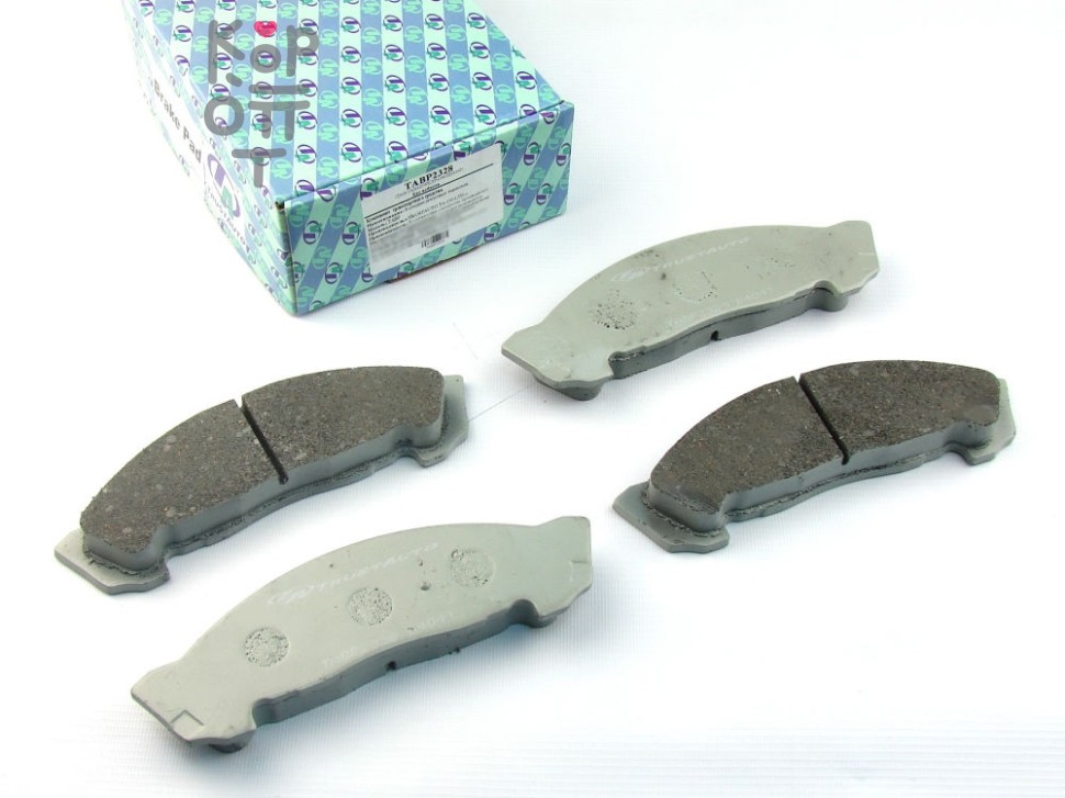 Колодки тормозные дисковые PF-4384, AN429WK, TABP2328 TRUSTAUTO
