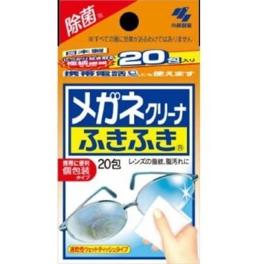 Влажные салфетки для очищения линз очков и экрана цифровой техники Megane-Cleaner,20шт &mdash; Корейские товары для всей семьи(КорОпт)