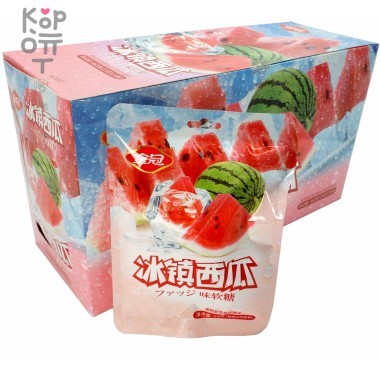 Жевательная помадка Golden Crown со вкусом Ледяного Арбуза — Корейские товары для всей семьи(КорОпт)