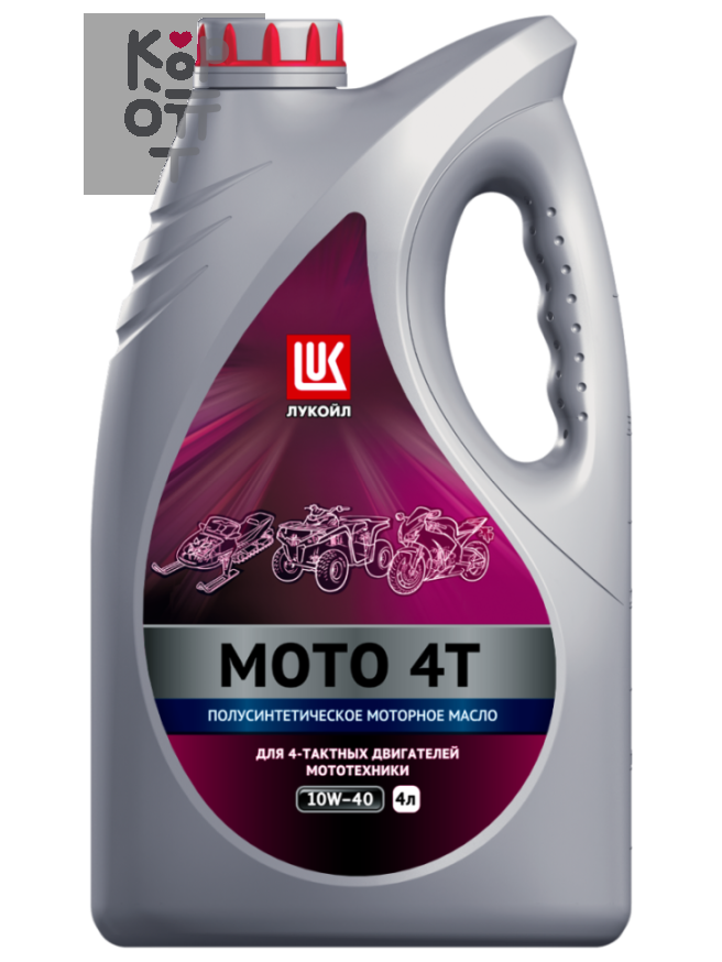 LUKOIL МОТО 4Т SAE 10W-40 API SL JASO MA2 / Масло моторное