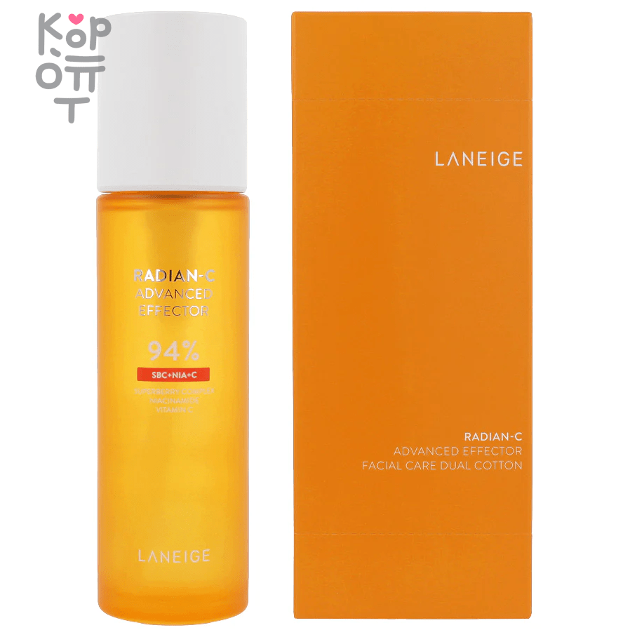 Laneige Radian-C Advanced Effector - Осветляющая эссенция для лица с витамином C 150мл., купить с доставкой на дом фото 1 — Корейские товары для всей семьи(КорОпт)