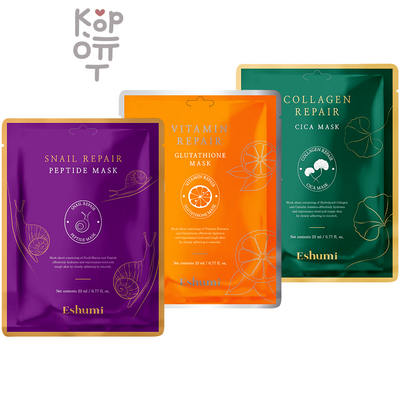Eshumi Repair Mask Pack - Антивозрастная маска для лица 23 мл