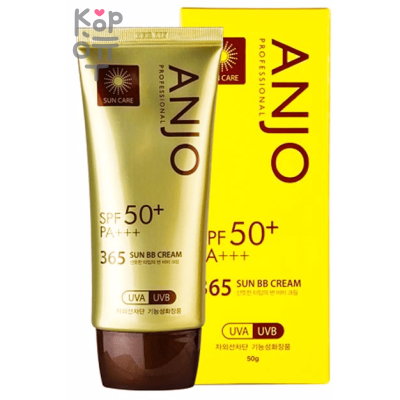 ANJO 365 Sun BB Cream SPF 50+/PA+++ - Мягкий солнцезащитный ББ-крем 50мл.