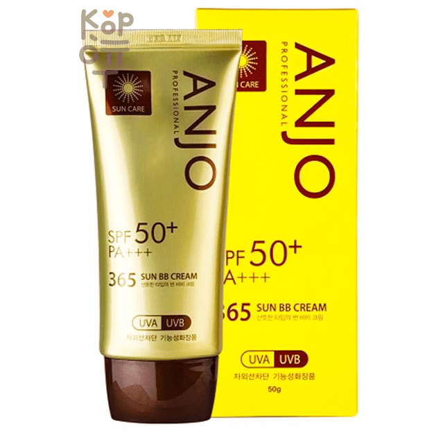 ANJO 365 Sun BB Cream SPF 50+/PA+++ - Мягкий солнцезащитный ББ-крем 50мл.