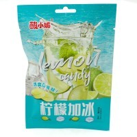 Кислая карамель "Кислая малышка Мэй" Grape Candy со вкусом леденящего Лимона