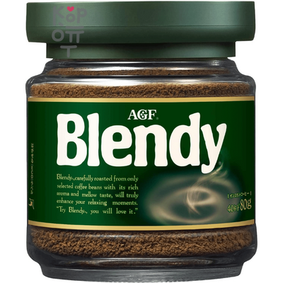 AGF Blendy Standart Кофе растворимый, мягкий аромат и насыщенный вкус