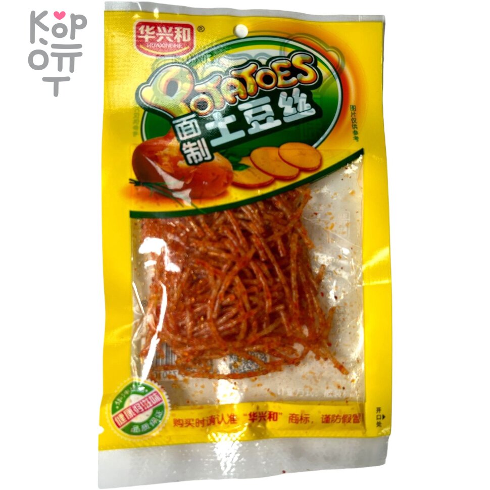 Снэк со вкусом картошки HuanXin, 18гр., купить с доставкой на дом фото 1 &mdash; Корейские товары для всей семьи(КорОпт)