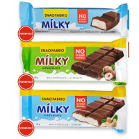 Snaq Fabriq Milky Chocolate - Молочная шоколадка с начинкой