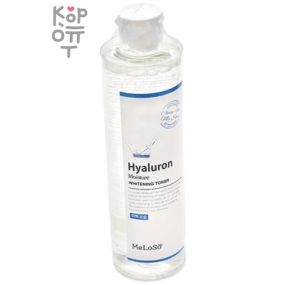 Meloso Hyaluron Moisture Toner - Увлажняющий тонер с гиалуроновой кислотой, 300мл. 