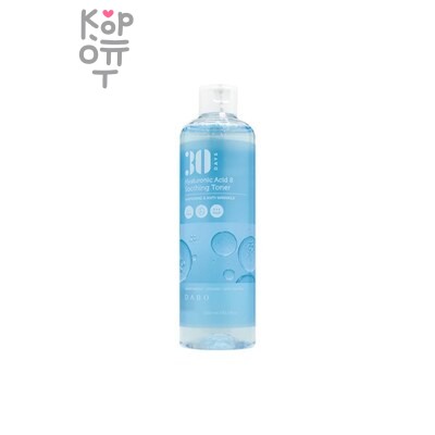 DABO Hyaluronic Acid 8 — Тонер, Увлажняющий с 8 видами Гиалуроновой Кислоты и Витамином B3, 300 г