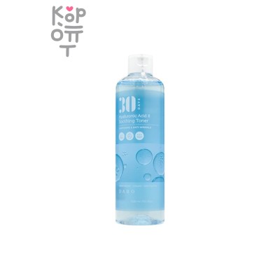 Тонер, Увлажняющий с 8 видами Гиалуроновой Кислоты и Витамином B3/Hyaluronic Acid 8, DABO