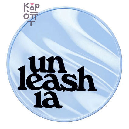 Unleashia Babe Skin Baby Blue Cushion SPF40 PA++ - Тональный кушон с полуматовым финишем, 15 г