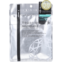 StayFree I-samu Veganior Bakuchiol&CICA Face Mask Premium - Веганская премиум маска для лица с Бакучиолом и Центеллой, 10шт. 