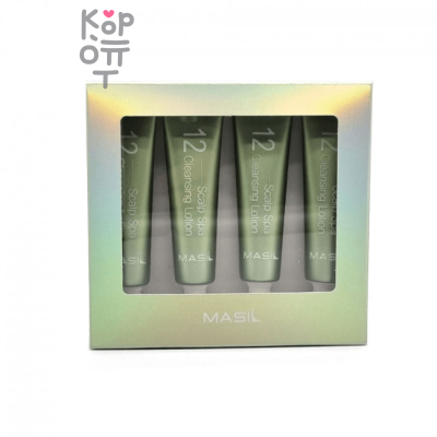 Masil 12 Scalp Spa Cleansing Lotion - Очищающий лосьон для кожи головы (набор 15мл.*4шт.)