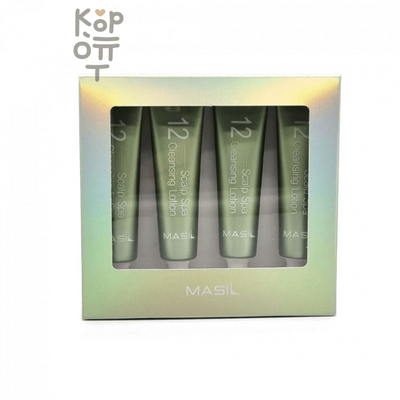 Masil 12 Scalp Spa Cleansing Lotion - Очищающий лосьон для волос и кожи головы, 15 мл*4 шт