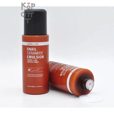 Lebelage Snail Ceramide Emulsion - Восстанавливающая эмульсия с муцином улитки и керамидами 300 мл