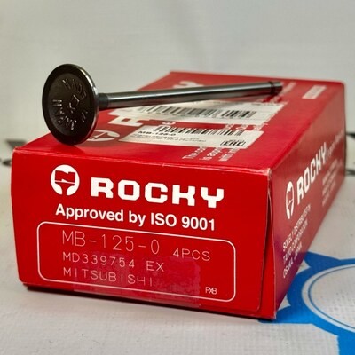 Клапан двигателя 4G15 выпускной MB-125-0 MD339754 ROCKY