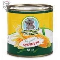 Любимый Бегемот - Консервированная кукуруза , купить с доставкой на дом фото 1 &mdash; Корейские товары для всей семьи(КорОпт)