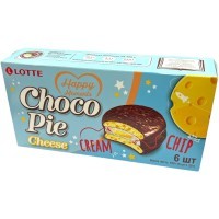 Lotte Choco Pie Amante - Глазированное классическое печенье Чокопай со вкусом сливок