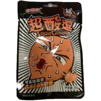 Леденцы супер кислые лимоны Sour Candy Hong Tai со вкусом Колы