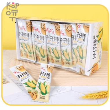 Леденец на палочке Zaizai Кукуруза — Корейские товары для всей семьи(КорОпт)