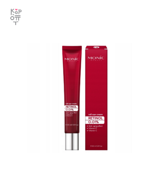 MONIC BEAUTY Skin Code — крем для кожи вокруг глаз с ретинолом и роликовым аппликатором 30 мл