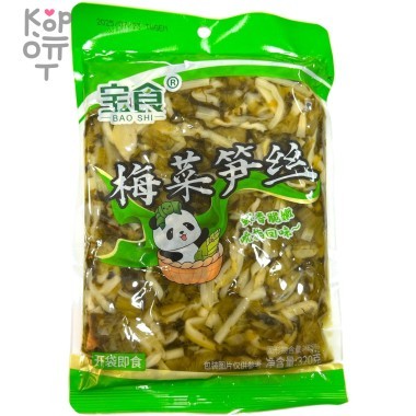 Салат Bao Shi - Бамбук в соусе, 320гр. &mdash; Корейские товары для всей семьи(КорОпт)