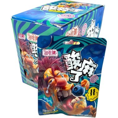 Кислые конфеты Yumubai со вкусом Голубики &mdash; Корейские товары для всей семьи(КорОпт)