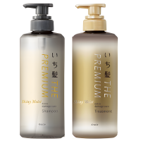 Ichikami Silky Moist Treatment - Премиальный бальзам-ополаскиватель "Блеск и Увлажнение" для ухода за поврежденными волосами.