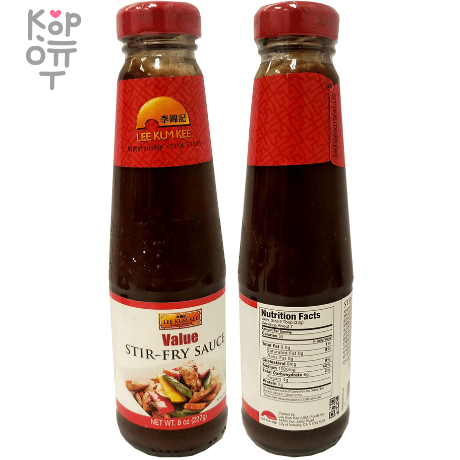 LKK - Kum Chun Stir Fry Sauce - Соус Стир Фрай 227гр. , купить с доставкой на дом фото 1 — Корейские товары для всей семьи(КорОпт)